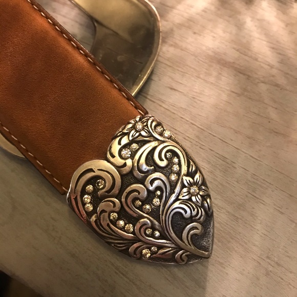 Tony Lama Rhinestone Belt - Picture 4 of 8